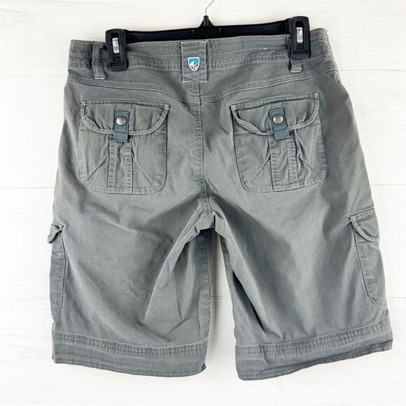 Kuhl Splash High Rise Cotton Blend Cargo Shorts - Picture 3 of 6